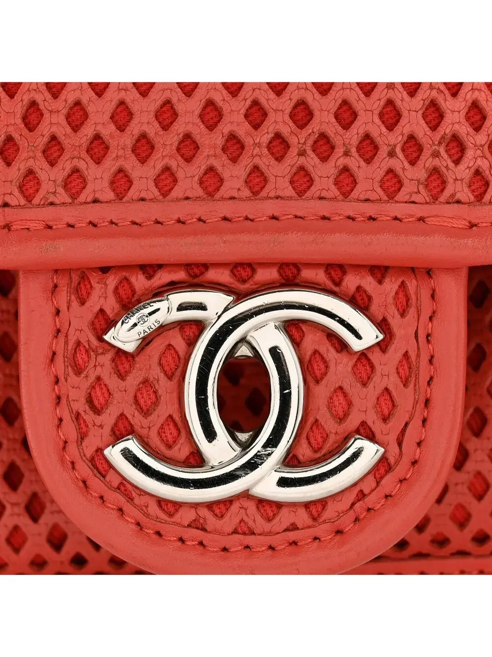 Chanel Perforated Calfskin Large Up In #329539C19B